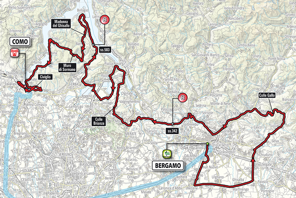 Tour de Lombardie parcours et profils de l'édition 2018